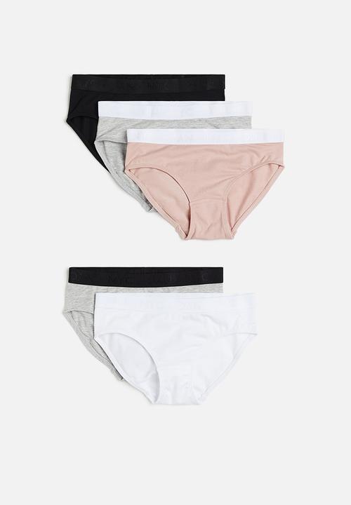 H&M - 5-pack cotton briefs - multi