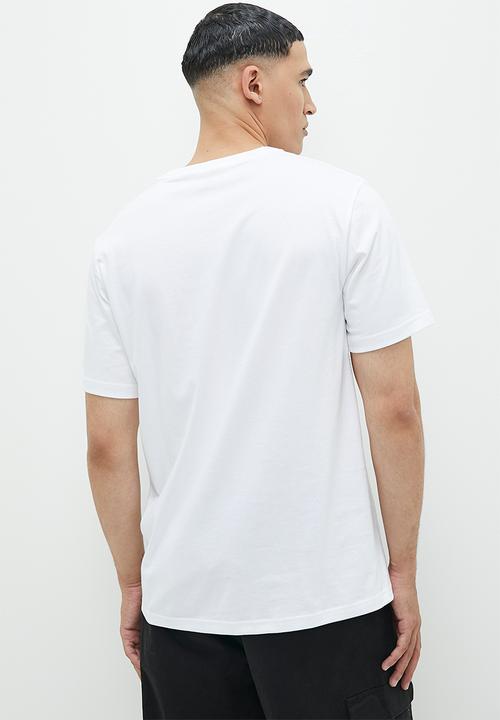Converse - Go-to mini patch T-shirt - white