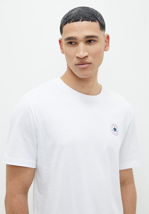Converse - Go-to mini patch T-shirt - white