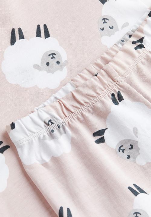 H&M - Cotton jersey pyjamas - multi pink