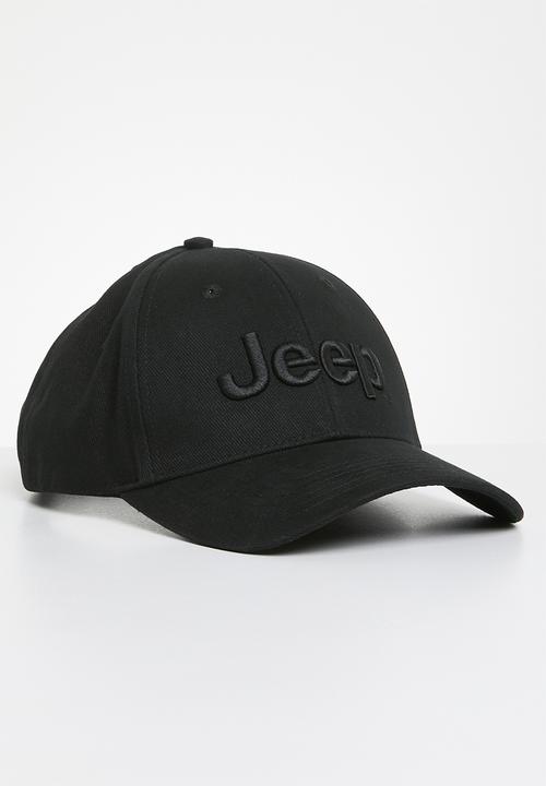JEEP - Basic branded cap - black jeep 