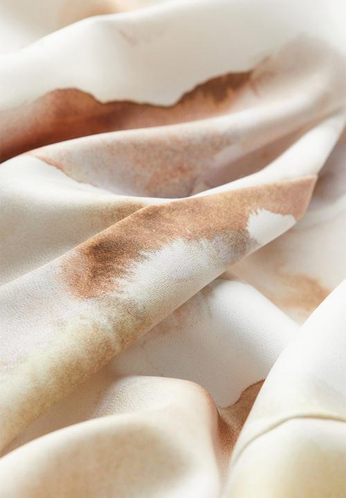H&M - Satin slip dress - beige