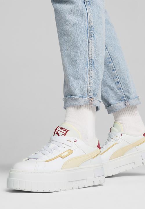 PUMA - Mayze Crashed Wns - Puma White-Sugared Almond