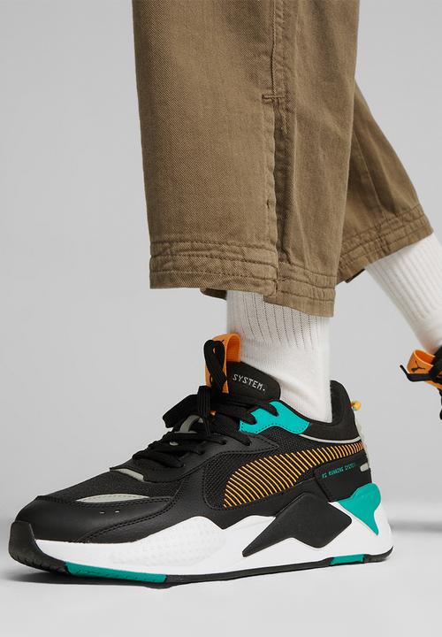 PUMA - RS-X Geek - Puma Black-Sparkling Green