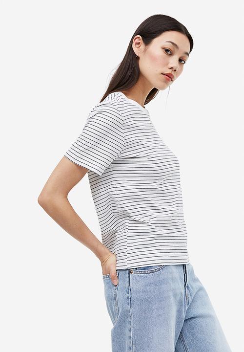 H&M - T-shirt with a motif - white, multi