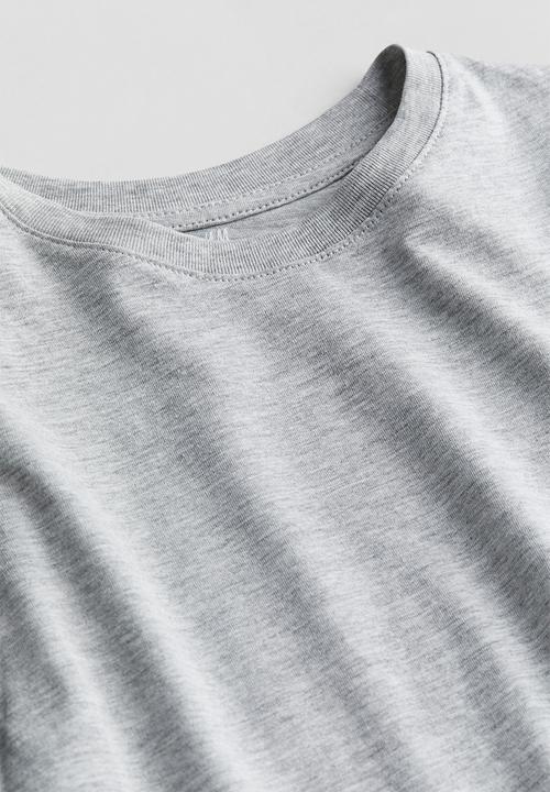 H&M - Cotton t-shirt - grey