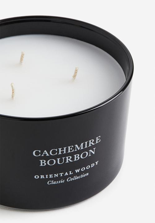 H&M - Scented candle in glass holder - black