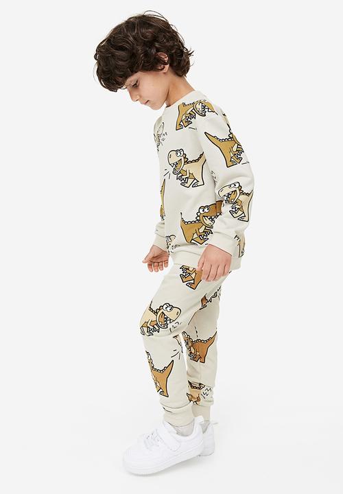 H&M - Joggers - beige multi