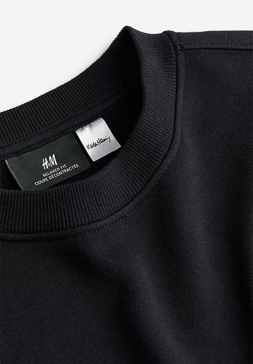 H&M - Loose fit sweatshirt - black