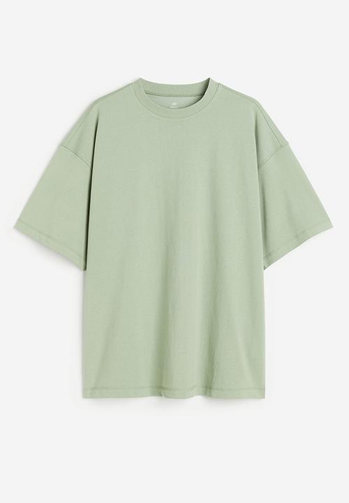H&M - Coolmax® oversized fit t-shirt - green