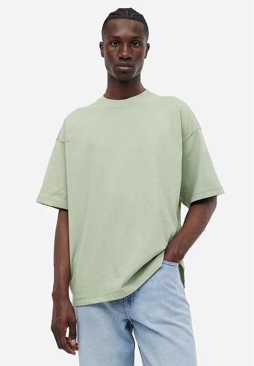 H&M - Coolmax® oversized fit t-shirt - green