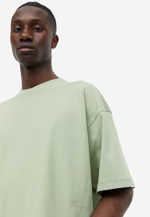 H&M - Coolmax® oversized fit t-shirt - green