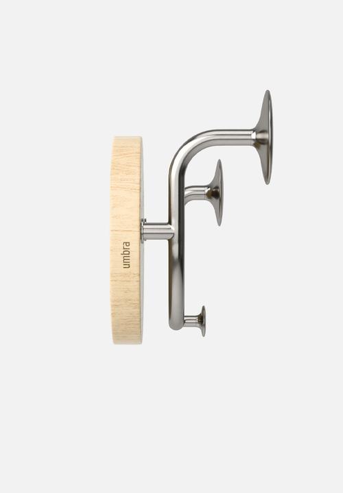Umbra - Melody valet hook - nickel & natural