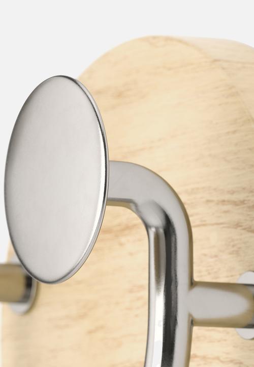 Umbra - Melody valet hook - nickel & natural