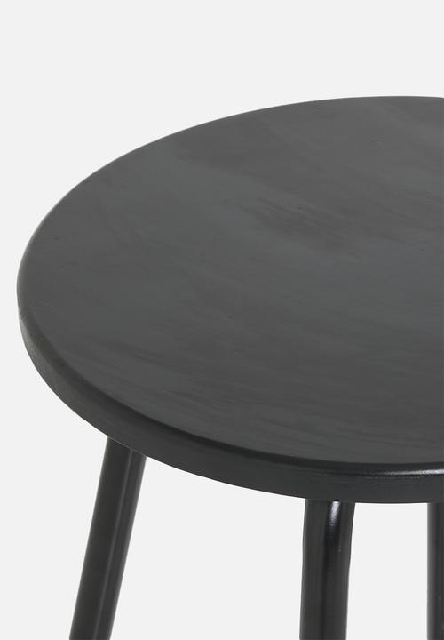 H&S - Umbridge stool-black