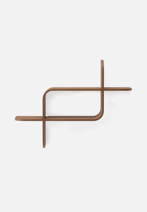Umbra - Montage Shelf - Light Walnut