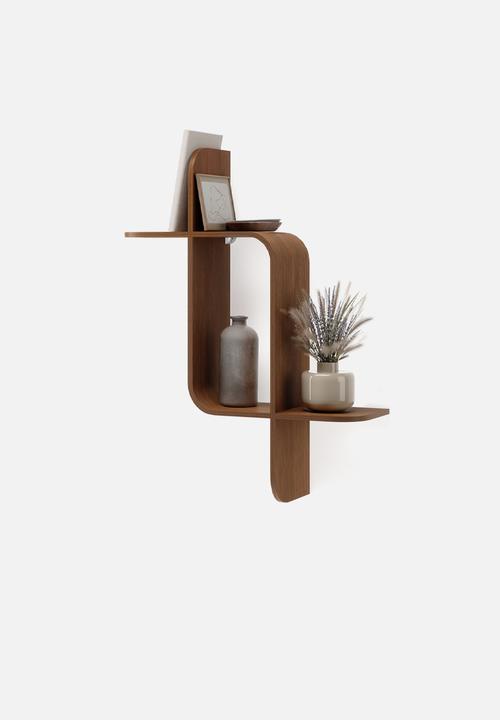 Umbra - Montage Shelf - Light Walnut