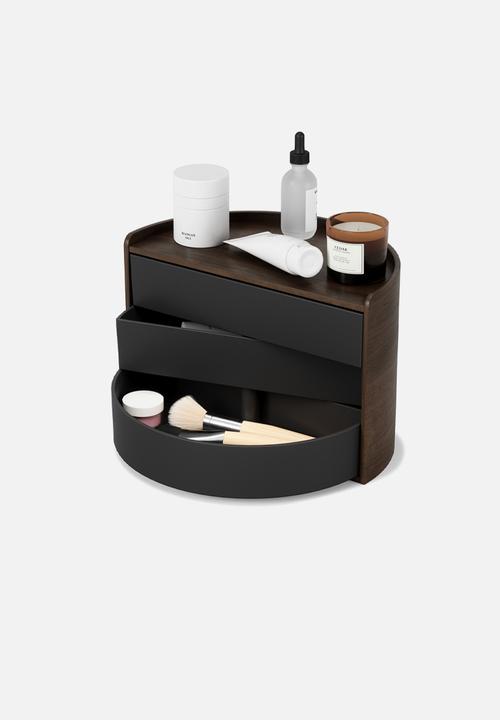 Umbra - Moona organiser - black & walnut
