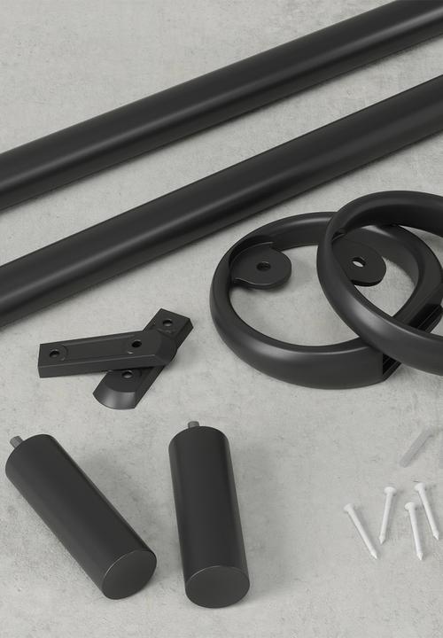 Umbra - Ringlet Curtain Rod - Matte black