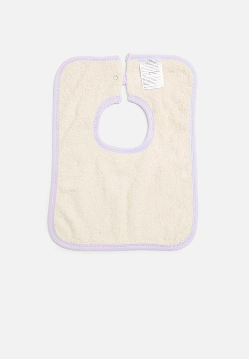 Cotton On - The square bib - vintage lilac/mama