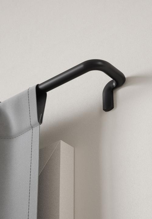 Umbra - Twilight Adjustable Curtain Rod Medium  - Matte black