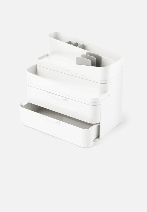 Umbra - Umbra glam large organizer - white