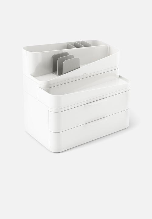 Umbra - Umbra glam large organizer - white