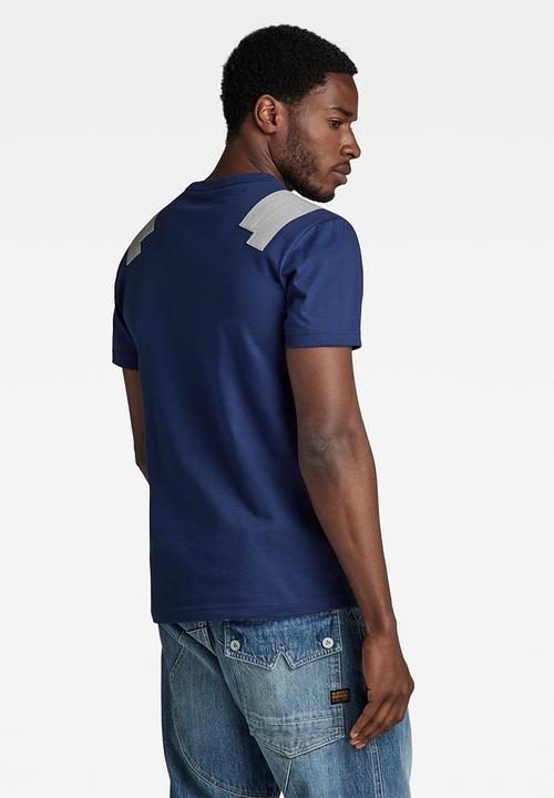 G-STAR - Flight deck r t Dry jersey o - imperial blue
