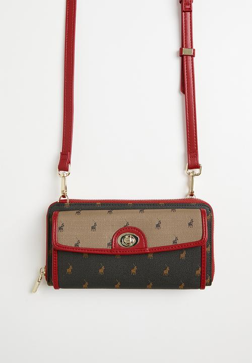 POLO - Peninsula phone sling - red