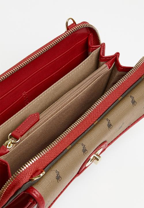 POLO - Peninsula phone sling - red