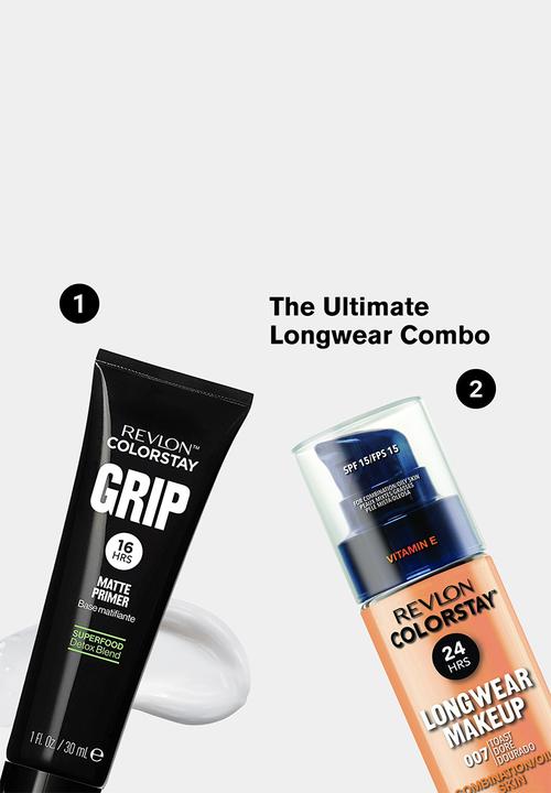 Revlon - ColorStay Longwear Combination/Oily Makeup & Primer Special Offer - Toast