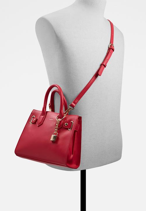 ALDO - Lockette tote bag - dark pink