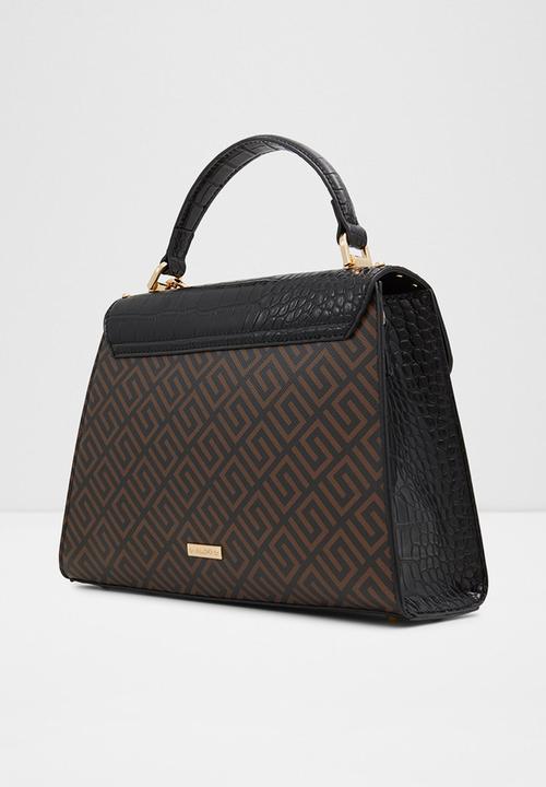 ALDO - Ulumas top handle bag - black multi