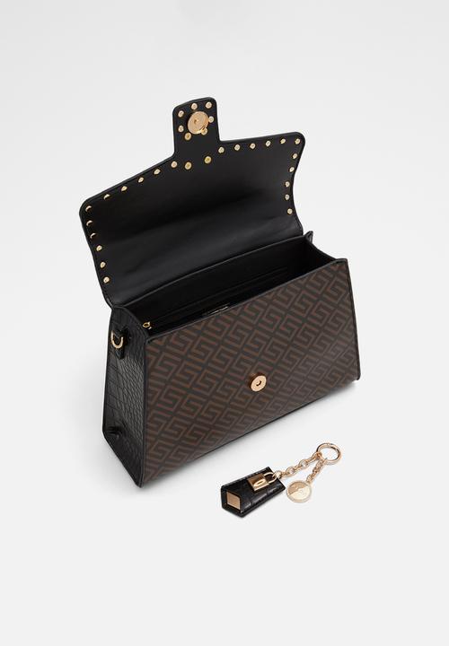 ALDO - Ulumas top handle bag - black multi