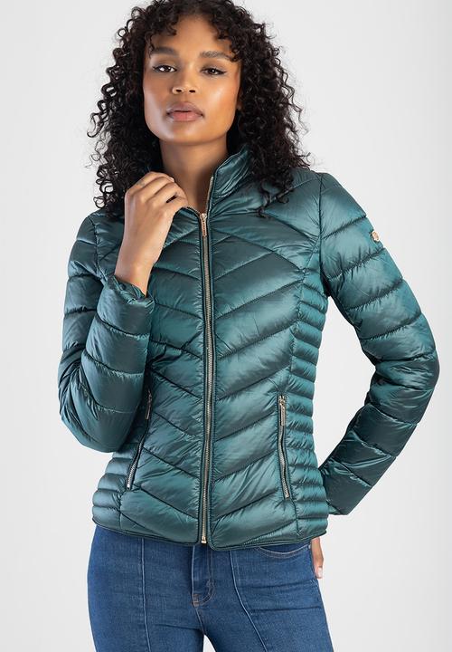 SISSY BOY - Ravilla Puffer Jacket - Forest Green