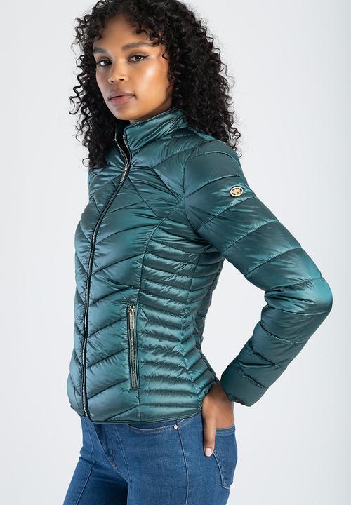 SISSY BOY - Ravilla Puffer Jacket - Forest Green