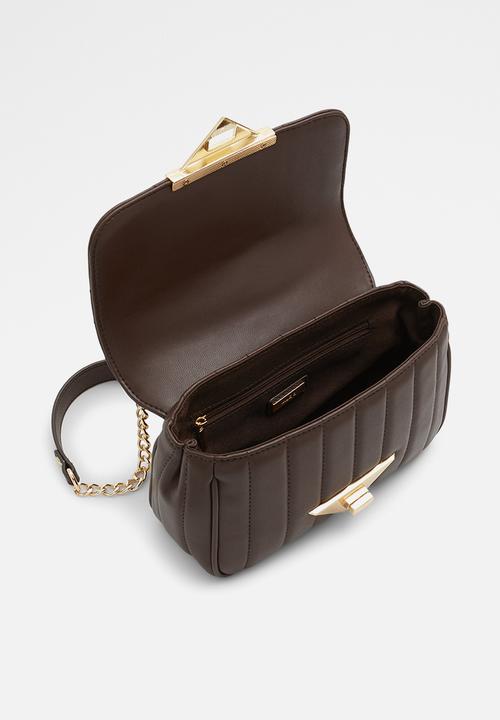 ALDO - Vaowia crossbody bag - dark brown