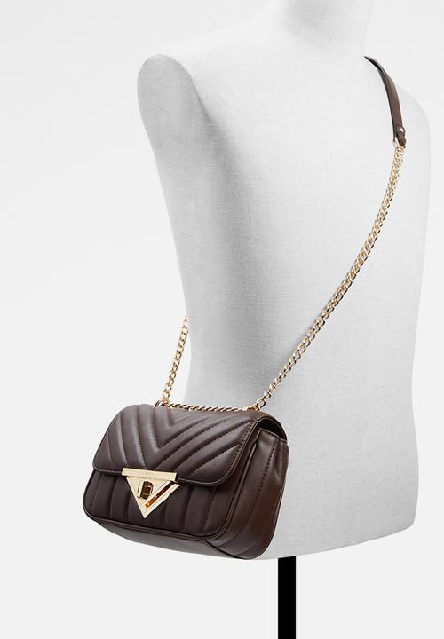 ALDO - Vaowia crossbody bag - dark brown