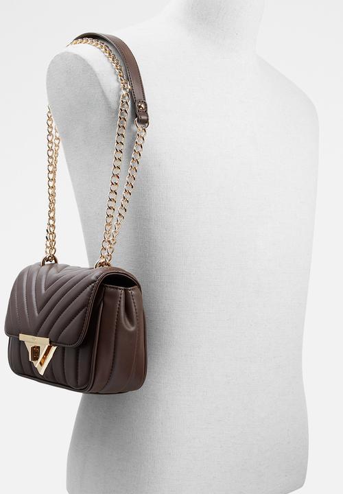 ALDO - Vaowia crossbody bag - dark brown