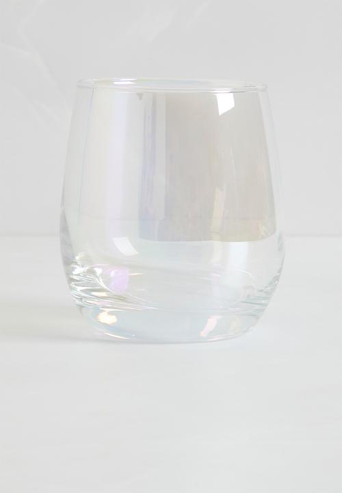 Sixth Floor - Pearl whisky glass set of 4 - iridescent