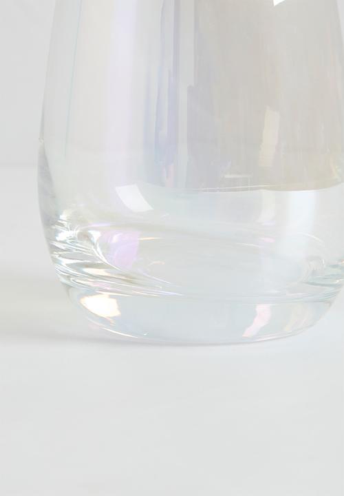 Sixth Floor - Pearl whisky glass set of 4 - iridescent