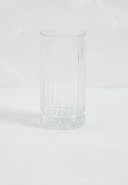 Sixth Floor - Elysia hiball glass set of 4 - clear