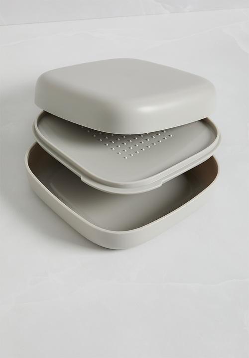 Sixth Floor - Bento food storage - Grey
