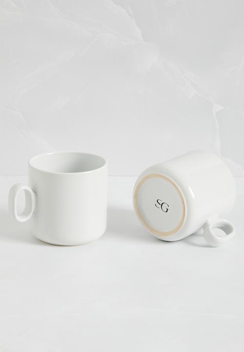 Sixth Floor - Solo mug set of 4 - White