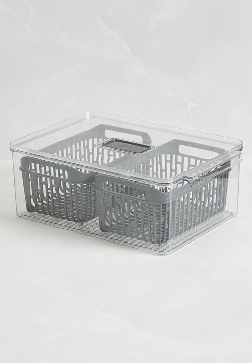 Sixth Floor - Fridge Organiser 32 x 22 - Black