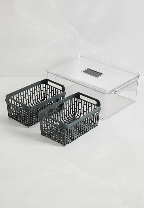 Sixth Floor - Fridge Organiser 32 x 22 - Black