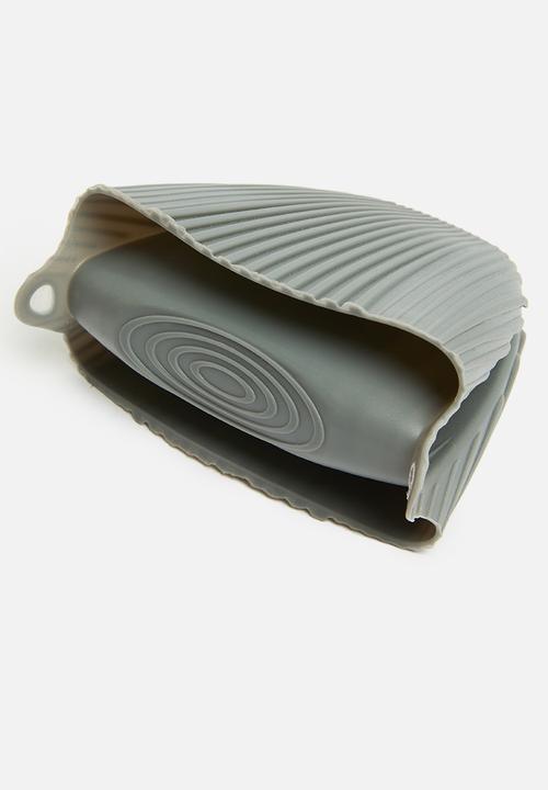 Excellent Houseware - Potholder oven glove - grey