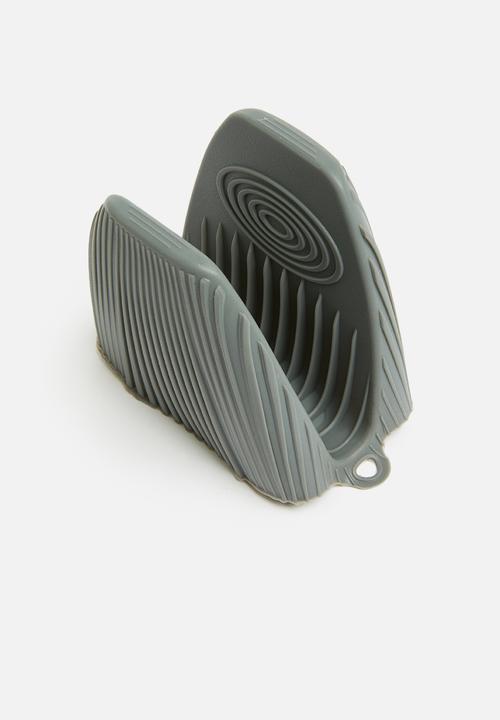 Excellent Houseware - Potholder oven glove - grey