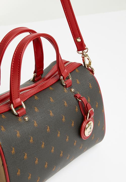 POLO - Peninsula barrel  bag - red