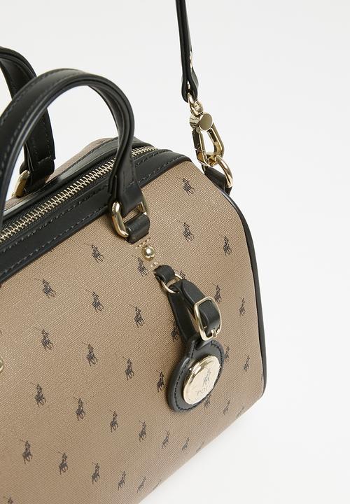 POLO - Peninsula barrel  bag - black